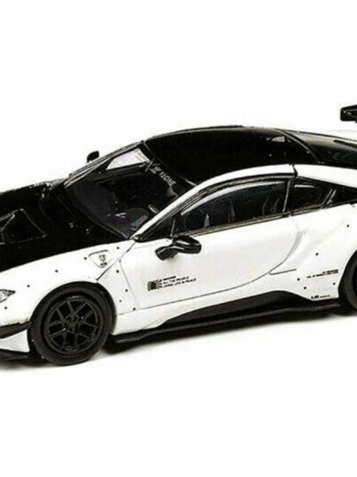 Out of Print Model Para 64 Alloy Car 1 64 LBWK BMW BMW i8 Sports Car Model Simulation Toy Car Collec