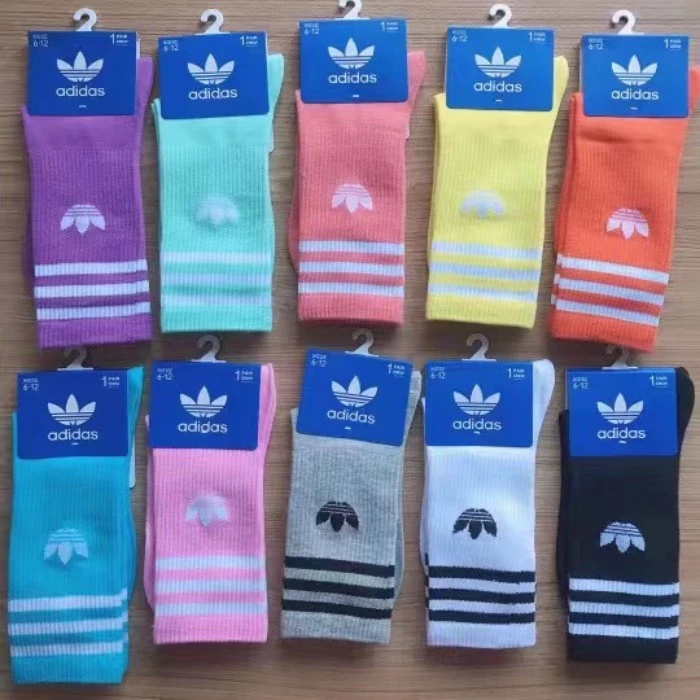 สินค้าพร้อมส่งจากไทยถุงเท้ากีฬาชาย/หญิง ถุงเท้าข้อยาว คุณภาพดี ราคาถูก หนา นุ่ม ทันสมัย เหมาะสําหรั