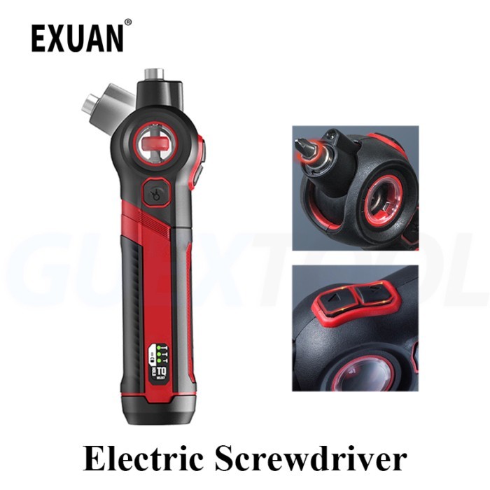Multi Functional Electric Screwdriver Household Small Electric Screwdriver Adjustable Angle Disasse