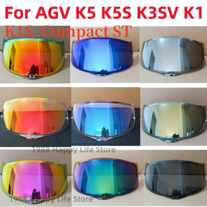 For AGV k5 k5S k5-S K3SV K3-SV K1 K1S Compact ST Motorcycle Helmet Visor Lens Shield Glasses Access