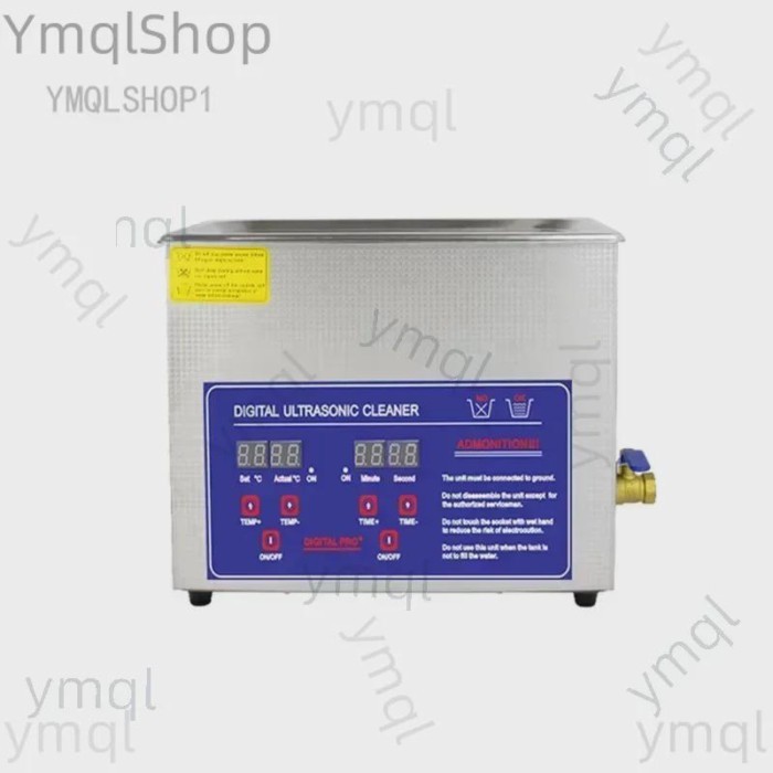 C630 Hardware Ultrasonic Cleaner 6L Dental Auto Parts Laboratory Degreasing PCB Cleaner