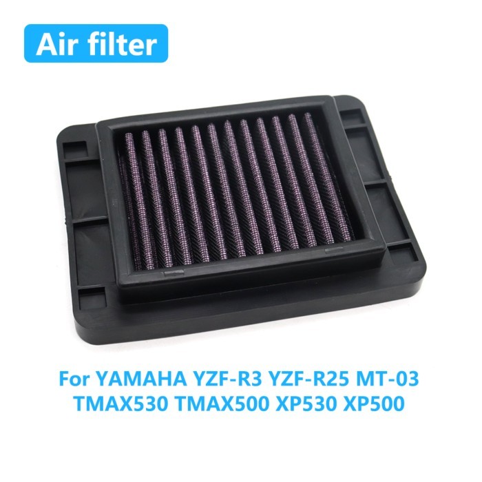 Motorcycle High Flow Air Filter For YAMAHA YZF R3 ABS YZF R25 MT03 TMAX530 TMAX500 TMAX 500 530 XP5