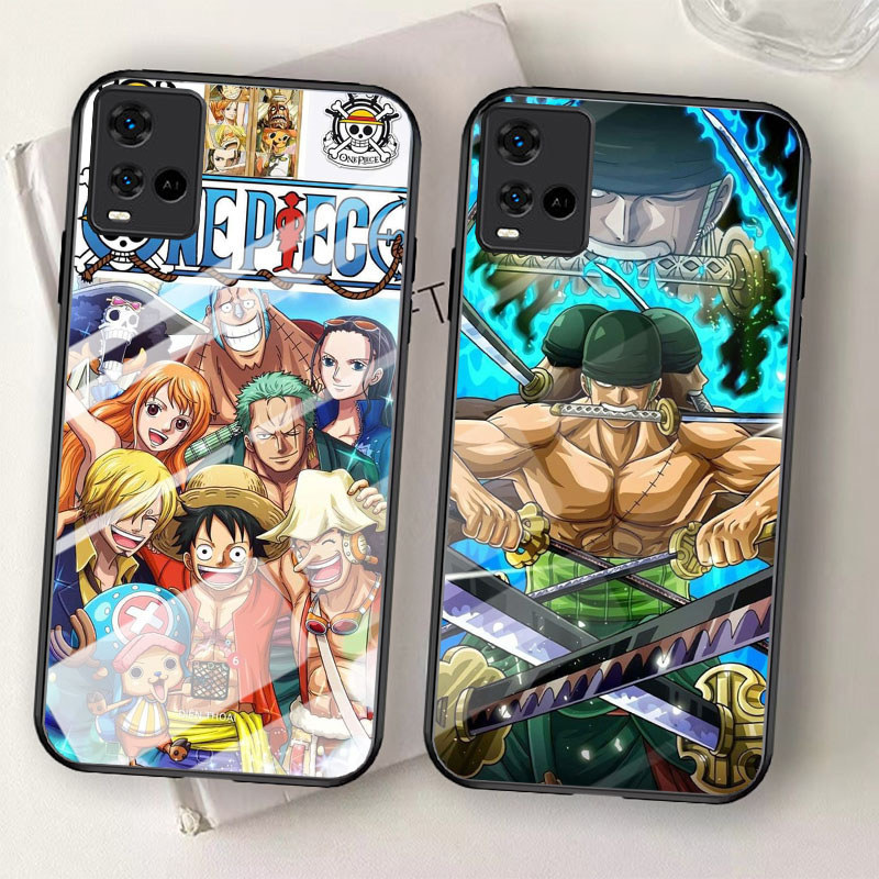 T-26 One Piece กระจกนิรภัยสําหรับ VIVO V30 Y21t Y73 V19 Y33s Y21 Y33t Y21s Pro Lite 5G กรณี