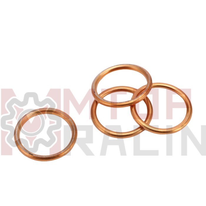 18291-MN4-920 Exhaust Pipe Tube Gasket Set for Honda NT650 NT700 NTV600 NTV650 NV400 NV600 SH300 ST