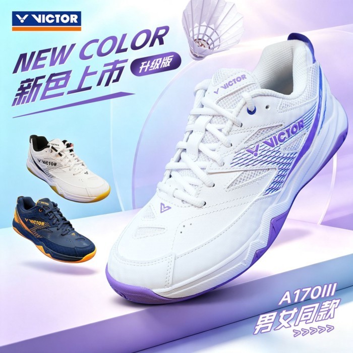 Victor Victory รองเท้าแบดมินตัน 170 รุ่นที่สาม Victor รองเท้ากีฬารองเท้าแบดมินตันมืออาชีพ A170III