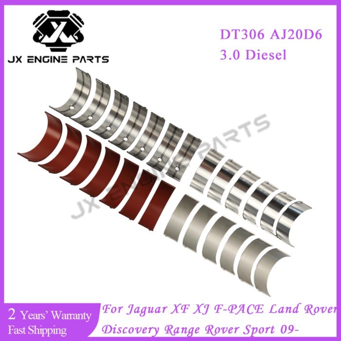 DT306 AJ20D6 Engine Main & Connecting Rod Bearing Set For Jaguar Land Rover 3.0 Discovery Range Rov
