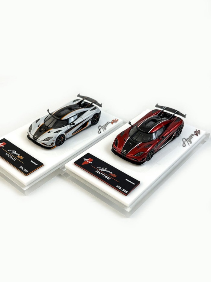 พร้อมสต็อก National Pole 1: 64 Koenigsegg Koenigsegg Agera RS เรซิ่นรถรุ่นคอลเลกชันเครื่องประดับ