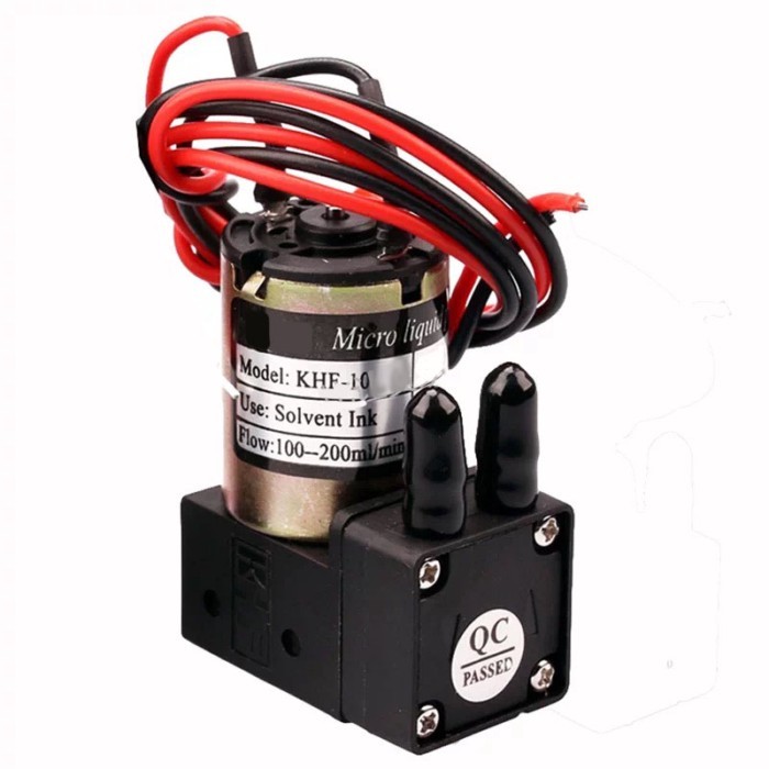 Set Of 4 KHF 10 Ink Suction Pumps 24V 3W DC Outdoor Pressure Motor Pump For Inkjet Printer Ink Circ