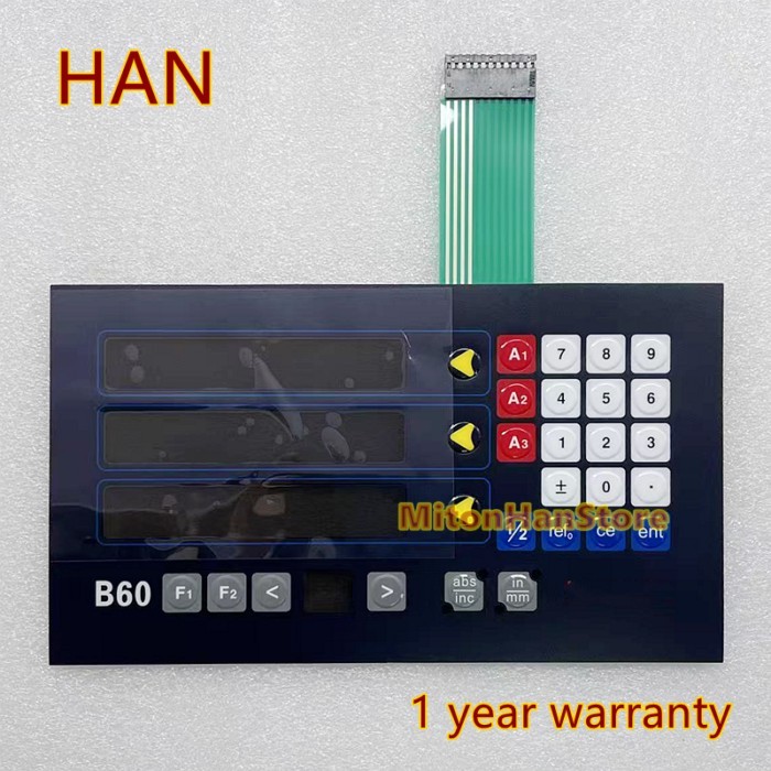 New For NEWALL B60 2Axis 3Axis Membrane Keyboard Film E70-M 2Axis 3Axis Button Keypad