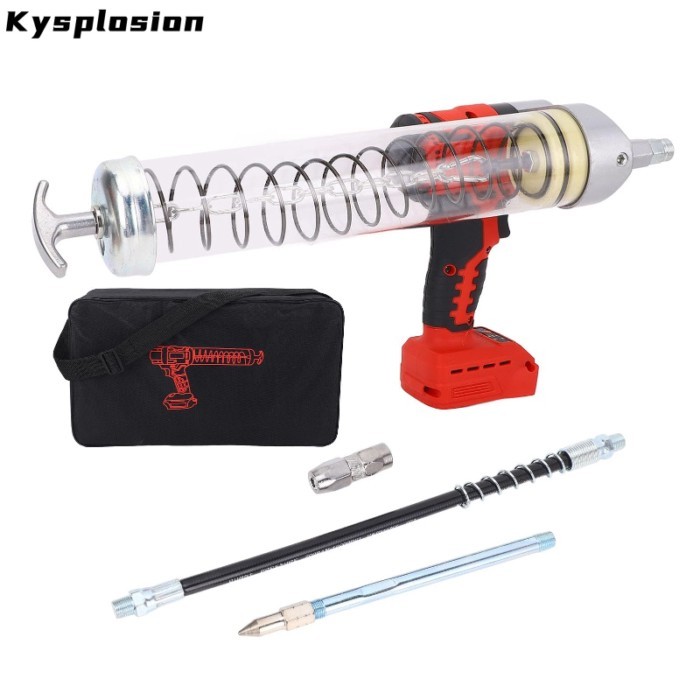 KYS For Milwaukee M18 Brushless Electric Grease Gun Wireless Fully Automatic High-Pressure Excavato