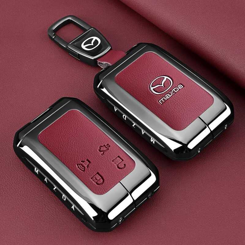 เหมาะสําหรับ Mazda EZ-6 ฝาครอบกุญแจ 25 รูปแบบใหม่ Mazda EZ-60EZ6 กระเป๋าเคสป้องกันรถหัวเข็มขัด