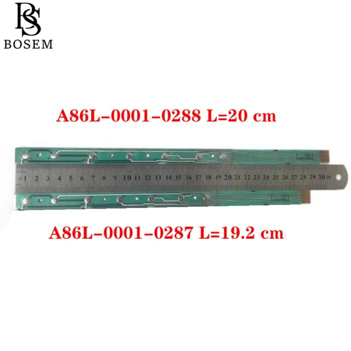 A86L-0001-0287 #A (19.2cm)  A86L-0001-0288#A  (20cm)  Fanuc 7 Key Button / Silicone Tube New