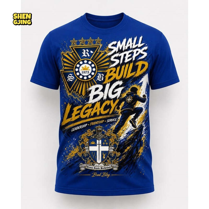 SJ-2026 สไตล์ใหม่ SRB Scouts Royale Brotherhood Sport Jersey พิมพ์รอบคอที่กําหนดเองชื่อและโลโก้ 10c5