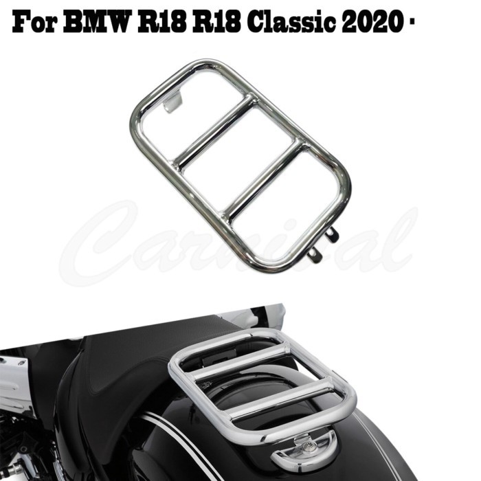 For BMW R18 R18 Classic R 18 Passenger Luggage Rack Folding Backrest