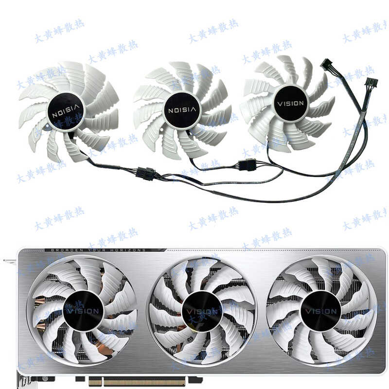 พัดลมระบายความร้อนการ์ดจอ GIGABYTE/GIGABYTE RTX3070 VISION Snowhawk ใหม่ล่าสุด