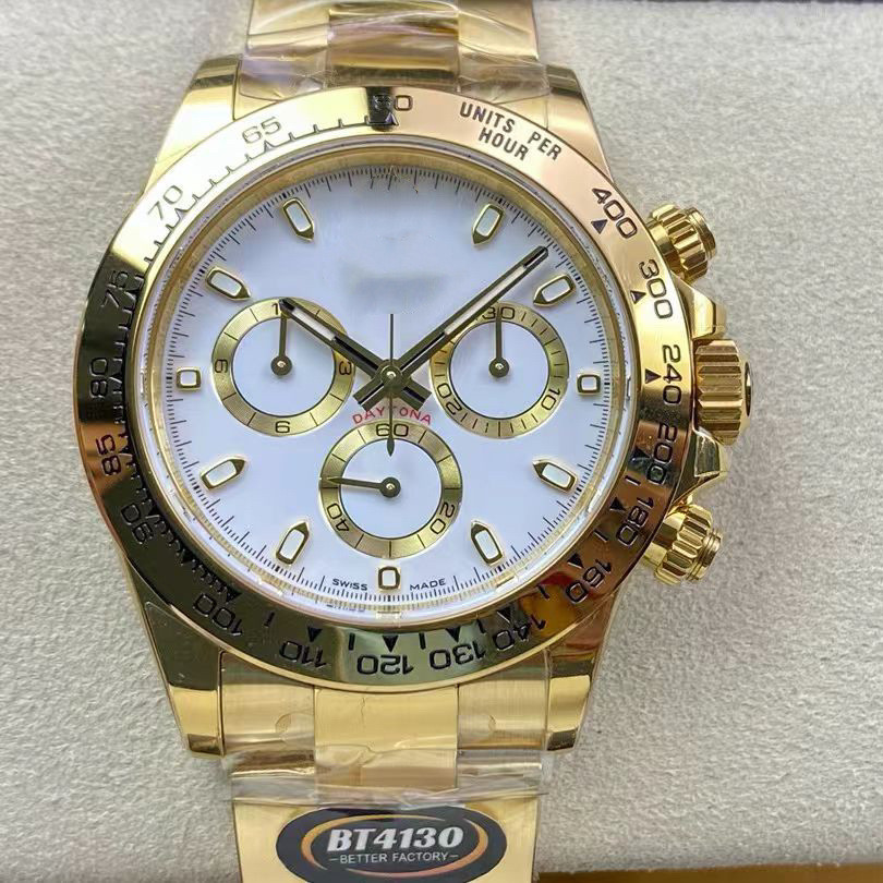 Laojia Di Tongna สามตาหกเข็มนาฬิกากลไก 750/413 นาฬิกาผู้ชายมัลติฟังก์ชั่น