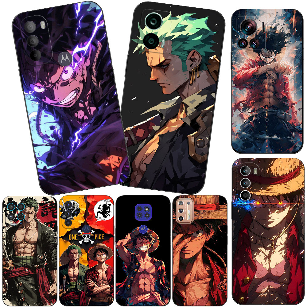 สําหรับ Motorola Moto G 5G Plus G10 G20 G30 G100 5G One 5G Ace ฝาครอบโทรศัพท์ซิลิโคน one piece สไตล์