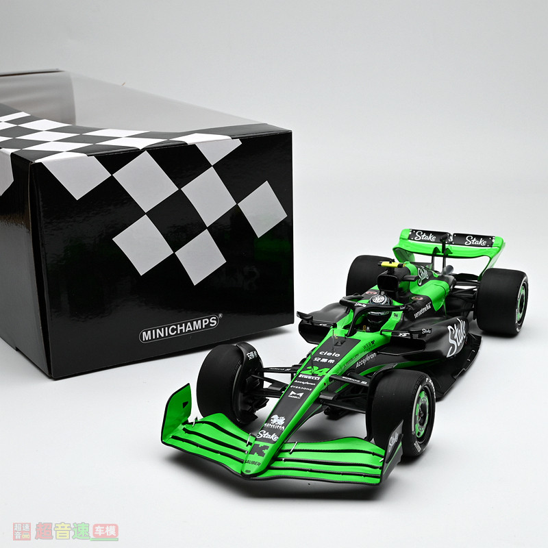 MINICHAMPS 1:18 F1 TEAM KICK SAUBER C44冠2024 แม่พิมพ์รถทองแดง