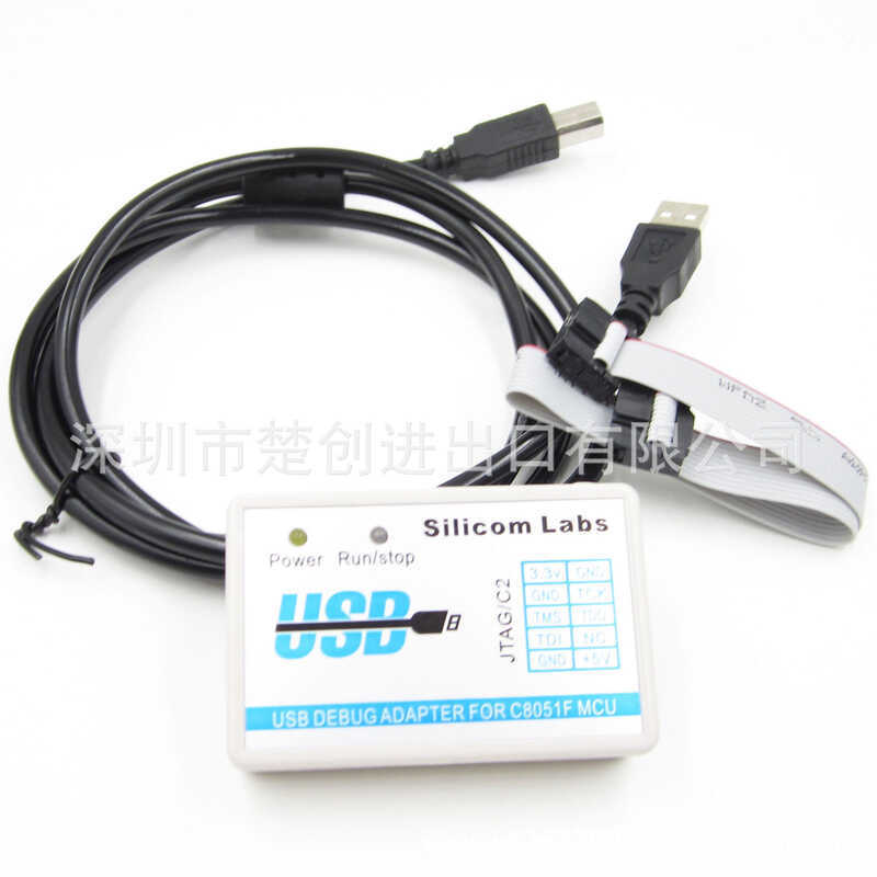 C8051F อุปกรณ์จําลอง Downloader Burner U-EC6 ใหม่ Hualong USB Downloader JTAG/C2