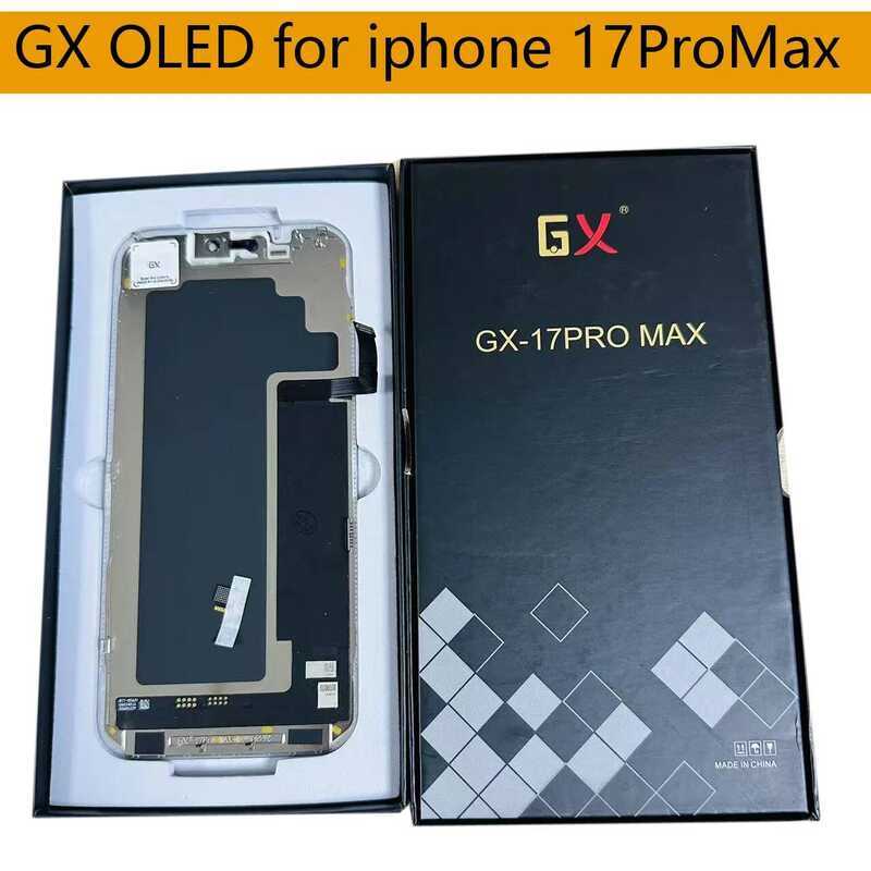 หน้าจอ GX OLED LCD สำหรับเปลี่ยน iPhone 13 14 15 16 XR 14Pro 13Pro 15Pro 16pro 17Pro MAX พร้อมชุดหน้