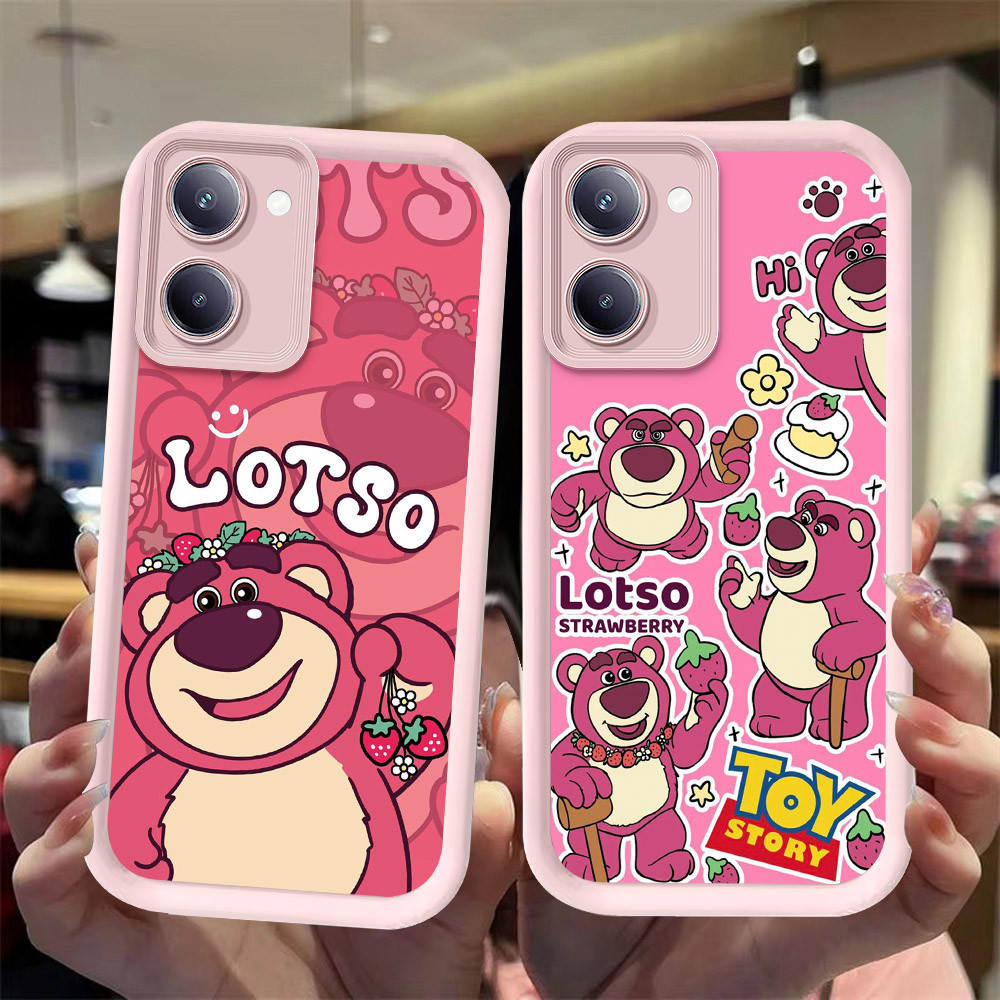 J-23 Lotso ดำขาวชมพูเคสโทรศัพท์หรับ VIVO Y28S Y36 Y27S Y27 5G