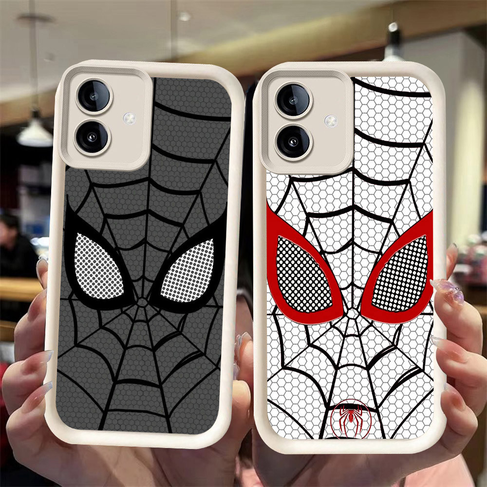J-39 Spider-man ดำขาวชมพูเคสโทรศัพท์หรับ VIVO IQOO Y02T U5 Z6 U5E Y75 Y02 Y02A 5G