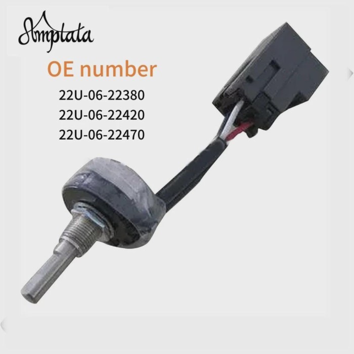 22U-06-22380 22U-06-22420 22U-06-22470 Throttle Knob For Komatsu PC200-7 PC200-8 PC-7 PC300-8 PC350