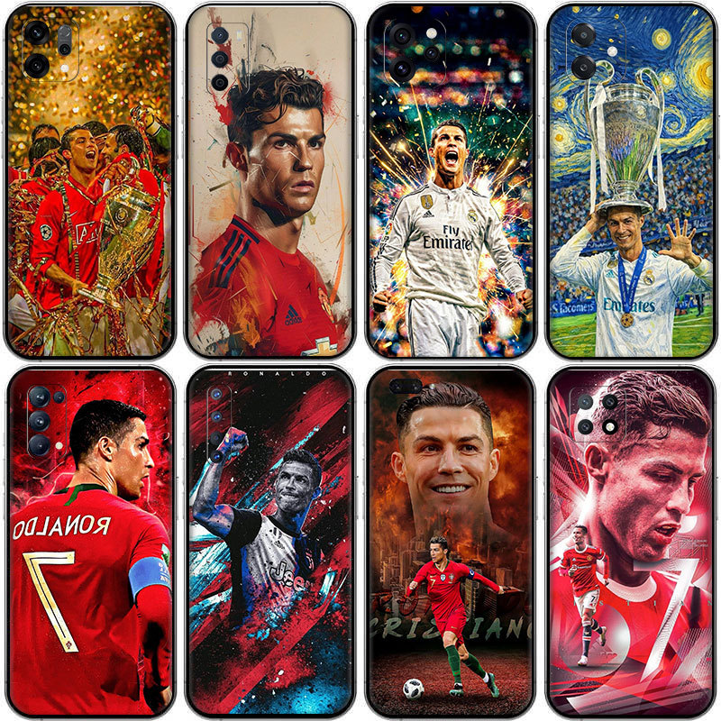 Ronaldo CR7 ฟุตบอลดาว ^K1 สําหรับ OPPO A57E A58X A59 F1s A60 A74 A76 A77 F3 A78 A79 ความเข้ากันได้เค