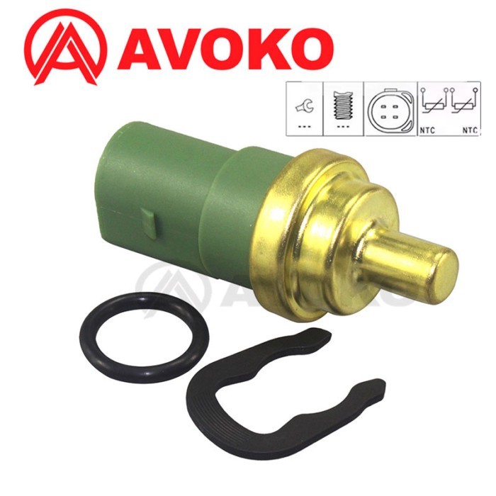 Water Temp Coolant Temperature Sensor For Audi A2 A3 8P A4 B6 A6 C5 For Volkswagen Passat Beetle Je