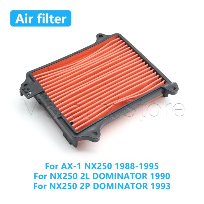 Motorcycle Accessories Air Filter Intake Cleaner For Honda AX-1 NX250 NX250L NX250P NX250M NX250K D