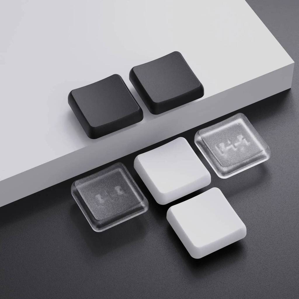 ใหม่ 50PCS CHOSFOX Keycaps Low Profile PBT Keycaps สําหรับ Kailh ช็อกโกแลตสวิทช์คีย์บอร์ด Ultra บางส