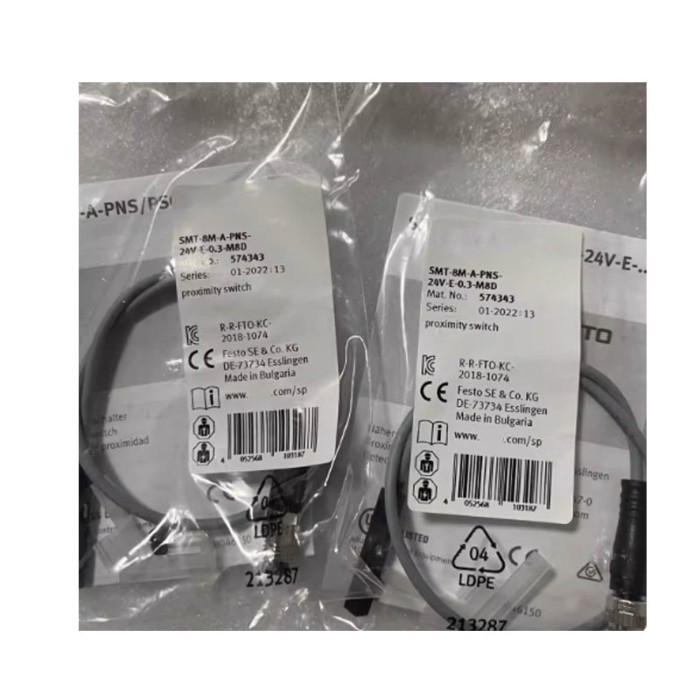 Proximity switch SMT-8M-A-PNS-24V-E-0.3-M8D 574343 SMT-8M-A-PO-24V-E-7.5-OE 574340 Brand new origin