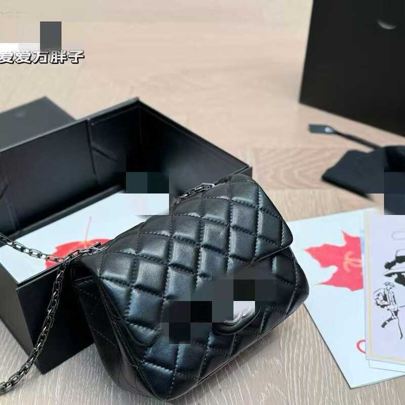 CF Classic Golden Ball Square Fatty Diamond Chain Silver Ball Female