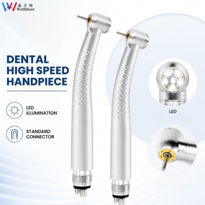 Dental 5 LED High Speed Handpiece Oled+ TK98L Air Turbine Dental Handpiece 2 Hole B2 4 Hole M4 New