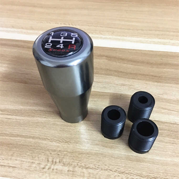 SPOON คู่มือเกียร์ Universal หัวเกียร์โลหะ Honda Fit GK5 Accord Civic wango2