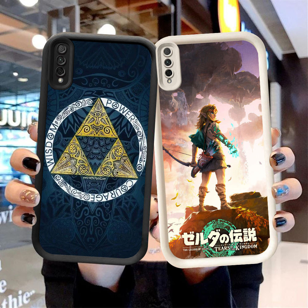 CK-69 Legend of Zelda ปลอกกันกระแทกสําหรับ Samsung A50 A50s M02 A30S A7 A02 A03 A26 Core