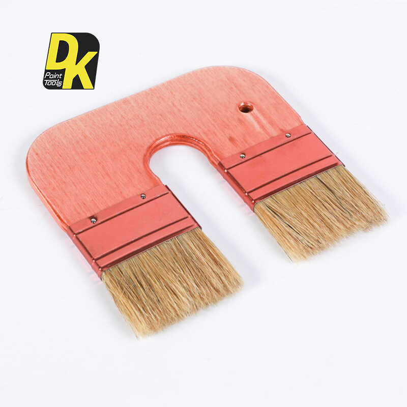 Creative U-Shaped Two-Color Brush Bristle Brush Art Paint Brush Paint Brush Paint Tool