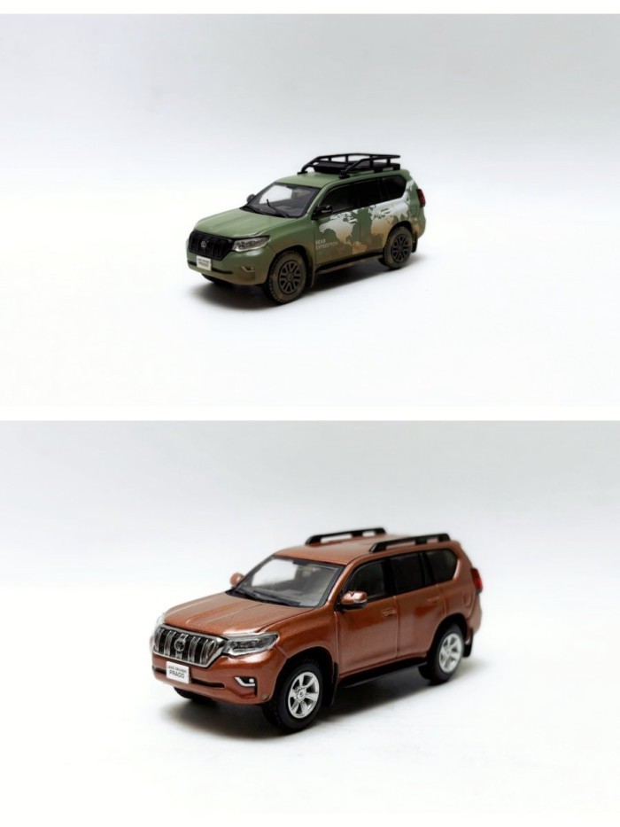 GCD 1/64 Toyota Domineering LC150 โลหะผสมรถออฟโรดรุ่น Land Cruiser Land Cruiser Pardo Out of Print ร