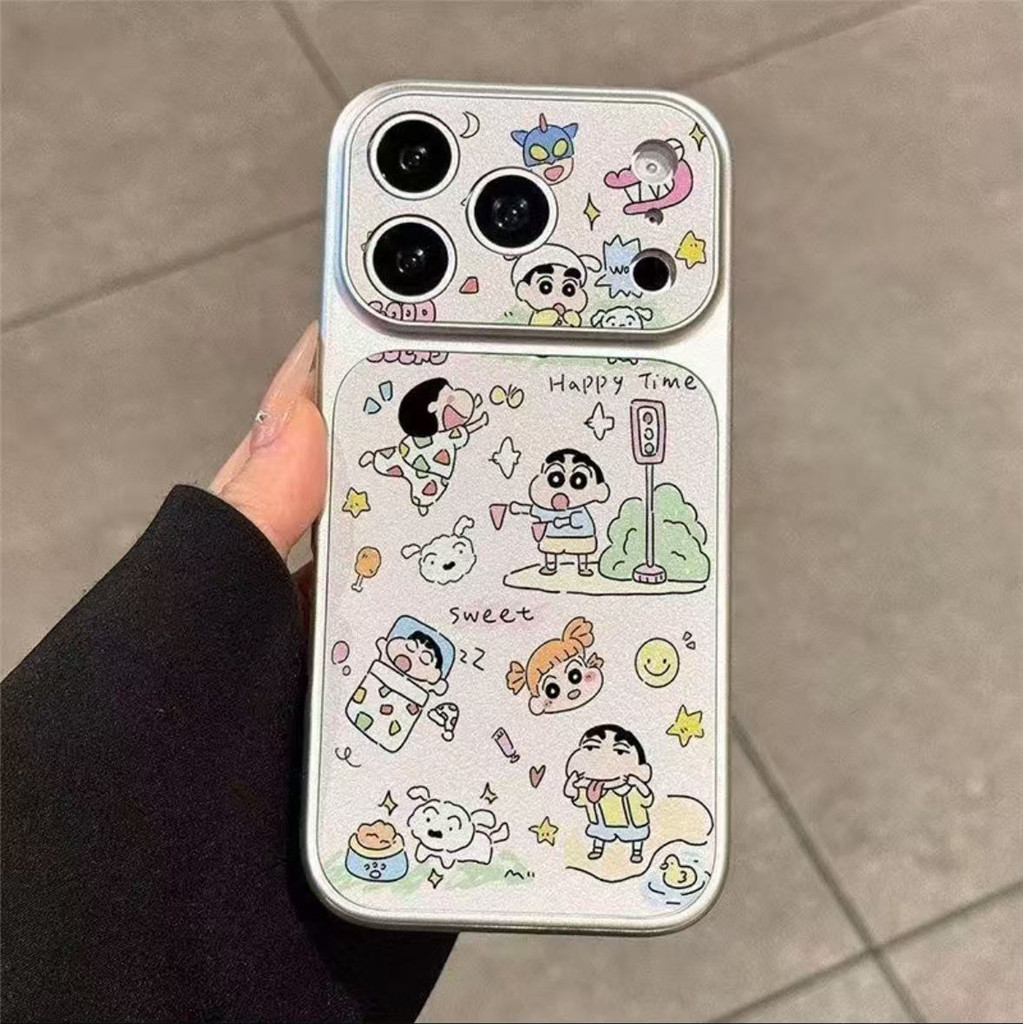 น่ารักการ์ตูนเครยอนชินจังเคสโทรศัพท์สําหรับXiaomi 17t 15t Pro 5Gหนังกันกระแทก