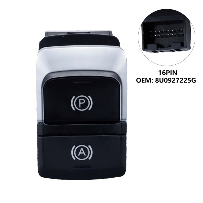8U0927225G Park Brake Actuation Electronic Handbrake Button For AUDI Q3 8UB, 8UG 2016-2018 SUV 8U09
