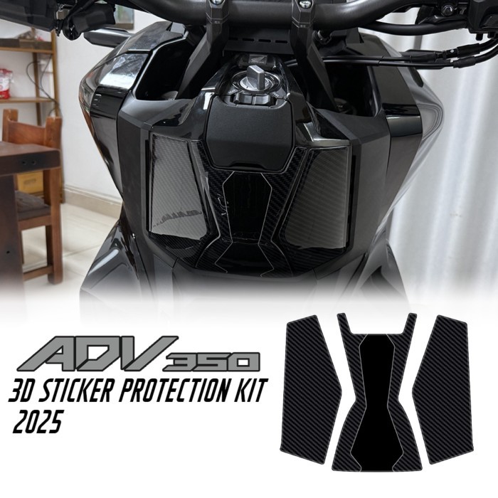 For ADV 350 Motorcycle Scratch Resistant Waterproof 3D Resin Stickers ADV350 Accessories 2025 Kit I