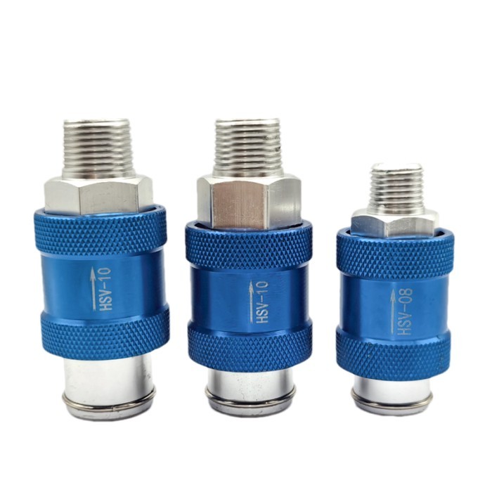 HSV-06 HSV-08 HSV-10 HSV-15 Pneumatic Hand Slide Valve Flow Control Manual Switch G1/8 1/4 3/8 1/2