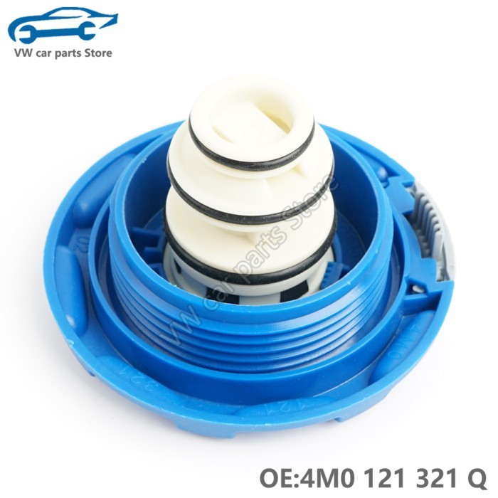 Coolant Expansion Tank Cap 4M0121321E,4M0121321Q,4M0121321J For AUDI A4 B9 2015-,A5 2016-2020,Q5 20