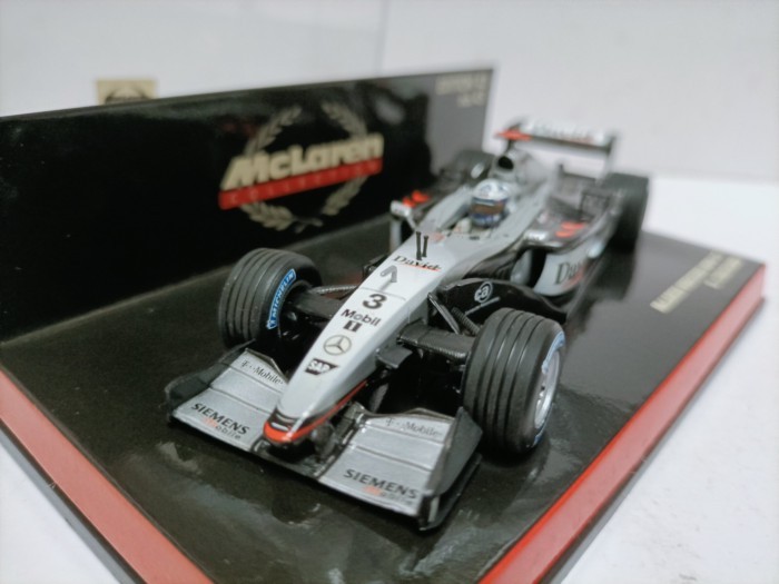 Mini Cut 1 43 McLaren Mercedes MP4-1 Racing Model Mclaren Mercedes MP4-17 #3