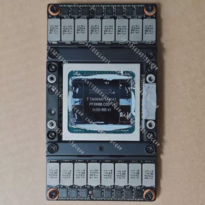 AI Computing GPU Accelerator Card Disassembly Parts V100 16G SXM2 Graphics Card Deep Learning Works