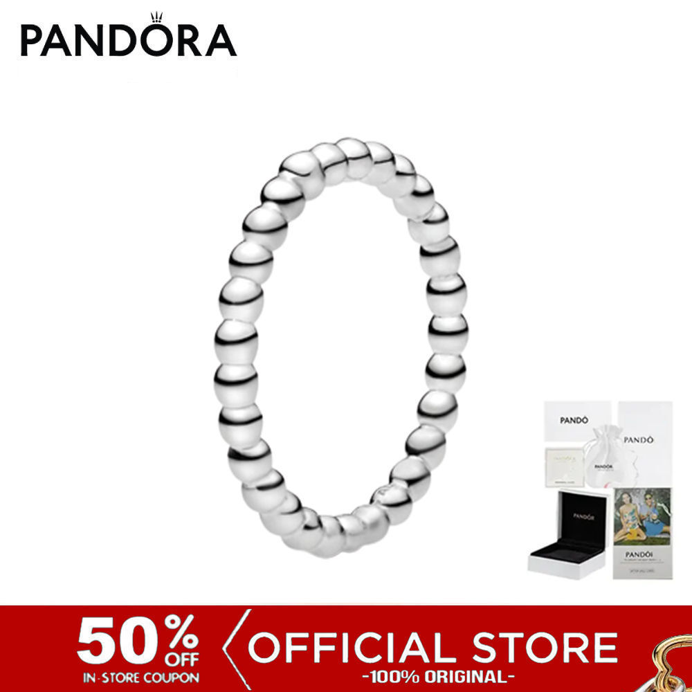 (ของแท้100%) Pandora Silver Ring เครื่องประดับ แหวน แหวนเงิน แหวนแพนดอร่า แพนดอร่า