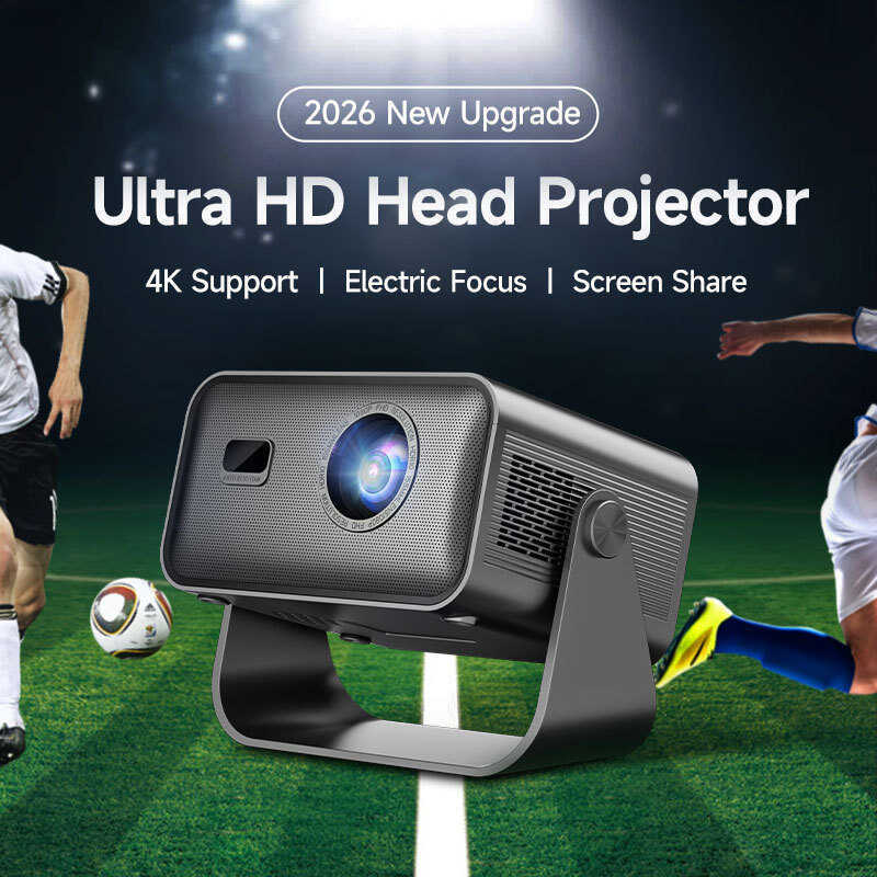 A30 โปรเจคเตอร์ Autofocus Home HD 1080p Home Cinema โปรเจคเตอร์พกพาขนาดเล็ก