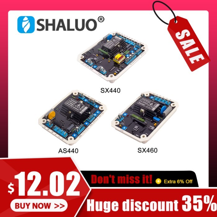 New SX460 SX440 AS440 AVR Generator Automatic Voltage Regulator Stabilizer Excitation Control Modul