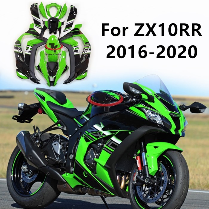 Motorcycle For ZX10R ZX 10 RR ZX10 RR ZX10RR 2016-2020 Full Fairing Kit Bodywork Cowling Injection