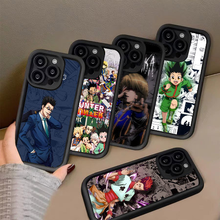 RK46 Hunter x Hunter Hp ชุบปลอกสําหรับ OPPO Reno 2Z A12 A7 A9 F11 A12s A3S A1K C2 C2s F7 F9 A12E A5 